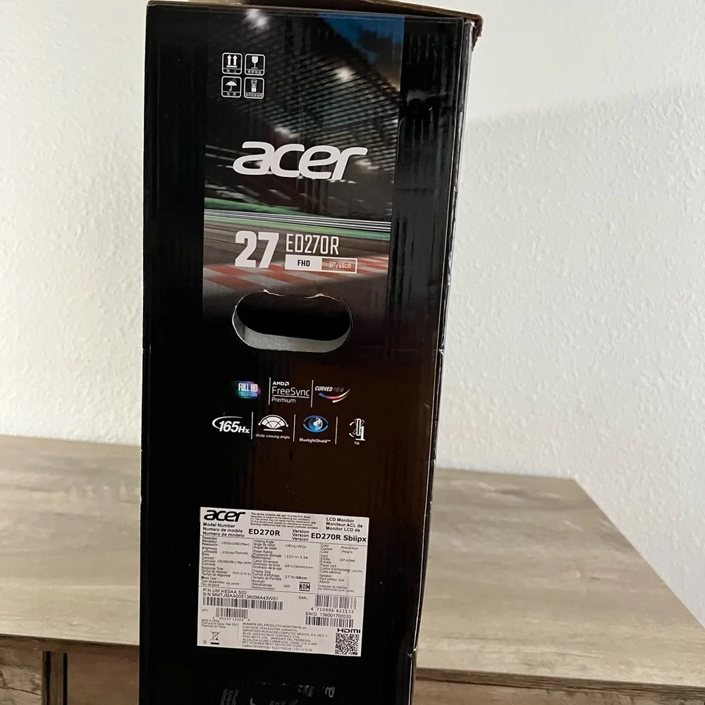 Acer ED270R Sbiipx 27